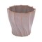 Hello Honey Stoneware Swirled Planter in Reactive Glaze, Purple